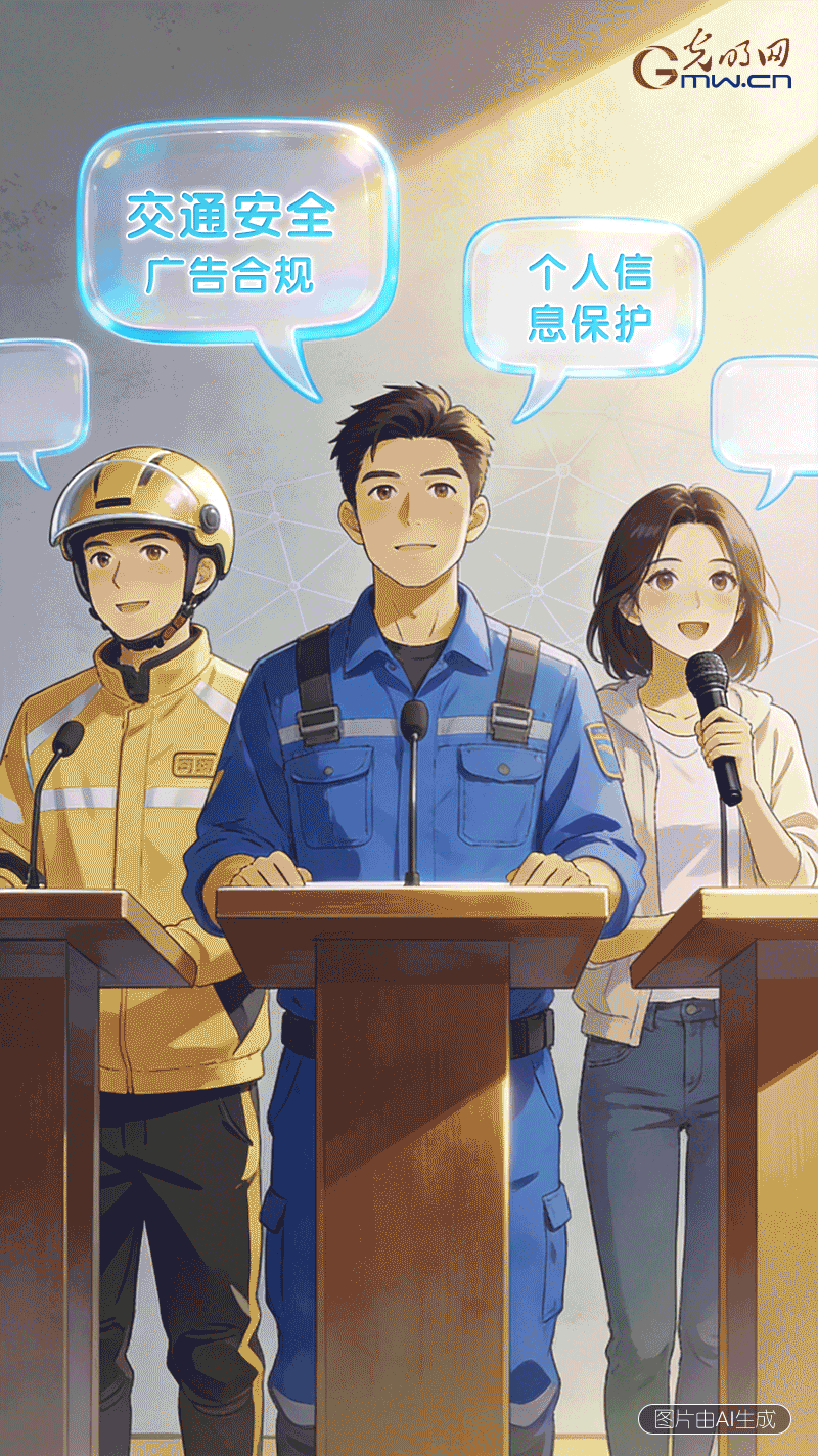 AI海报｜【e法筑网安 护航新就业】事关外卖员、网约车司机……这份报告为新就业群体“撑腰”