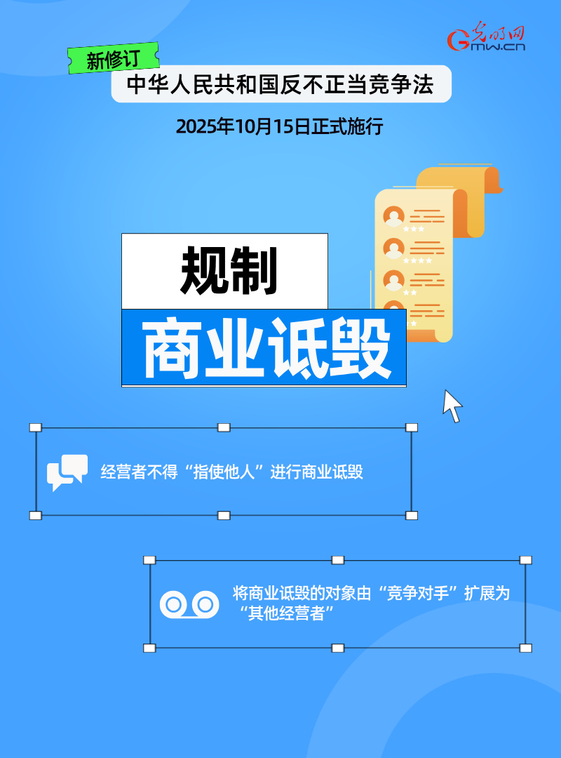 海报 | 新修订反不正当竞争法今日起正式施行，剑指哪些乱象？