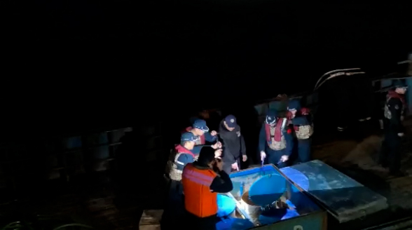 浙江舟山海警局查获一起走私成品油案 浙江舟山海警局查获一起走私成品油案