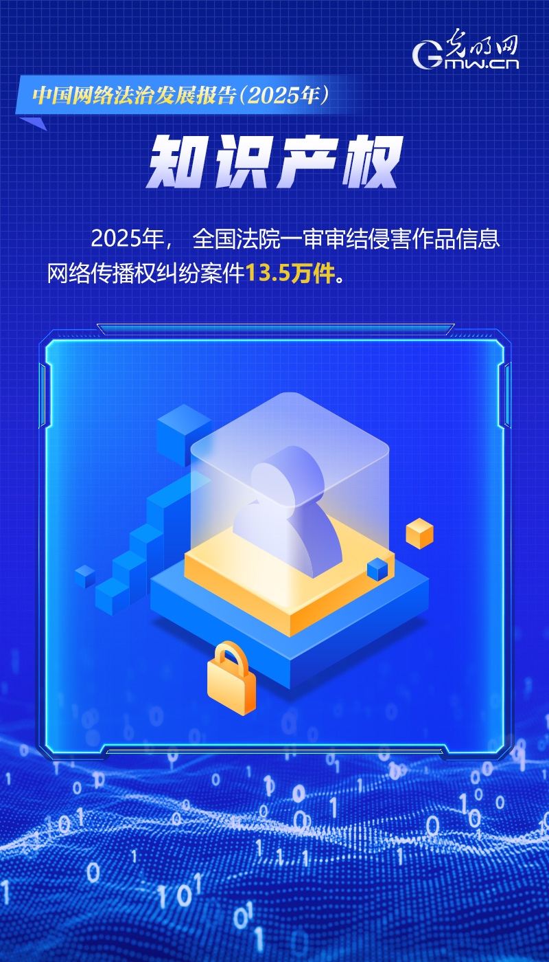 海报里的法治密码 | 一组数据海报，解码2025年中国网络法治发展核心成果