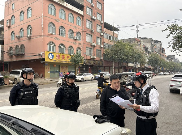 广西武宣开展“灯火执行”专项行动