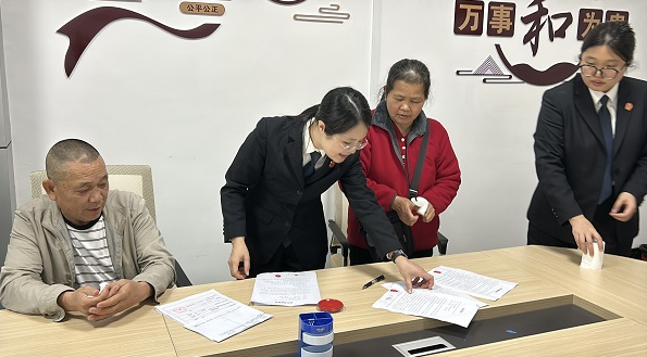 广西武宣开展“灯火执行”专项行动