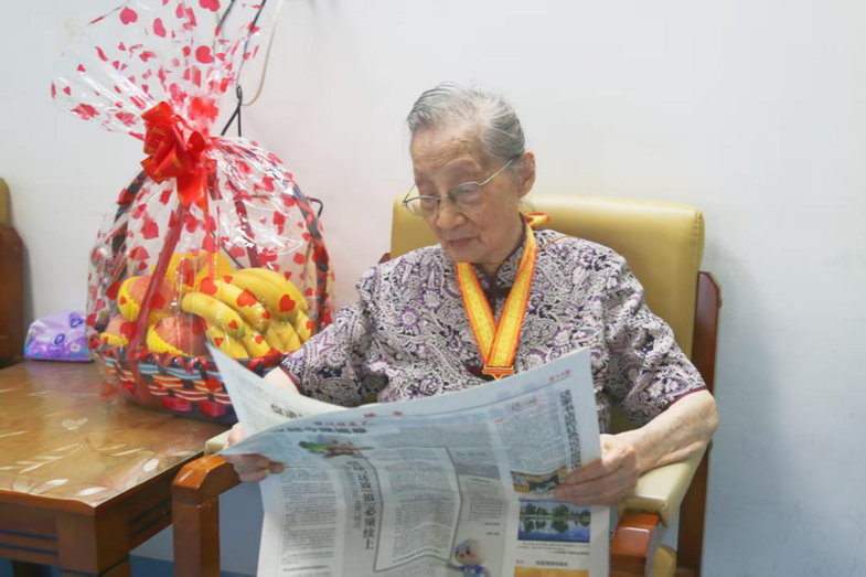 战斗的青春——专访99岁抗日老革命文询